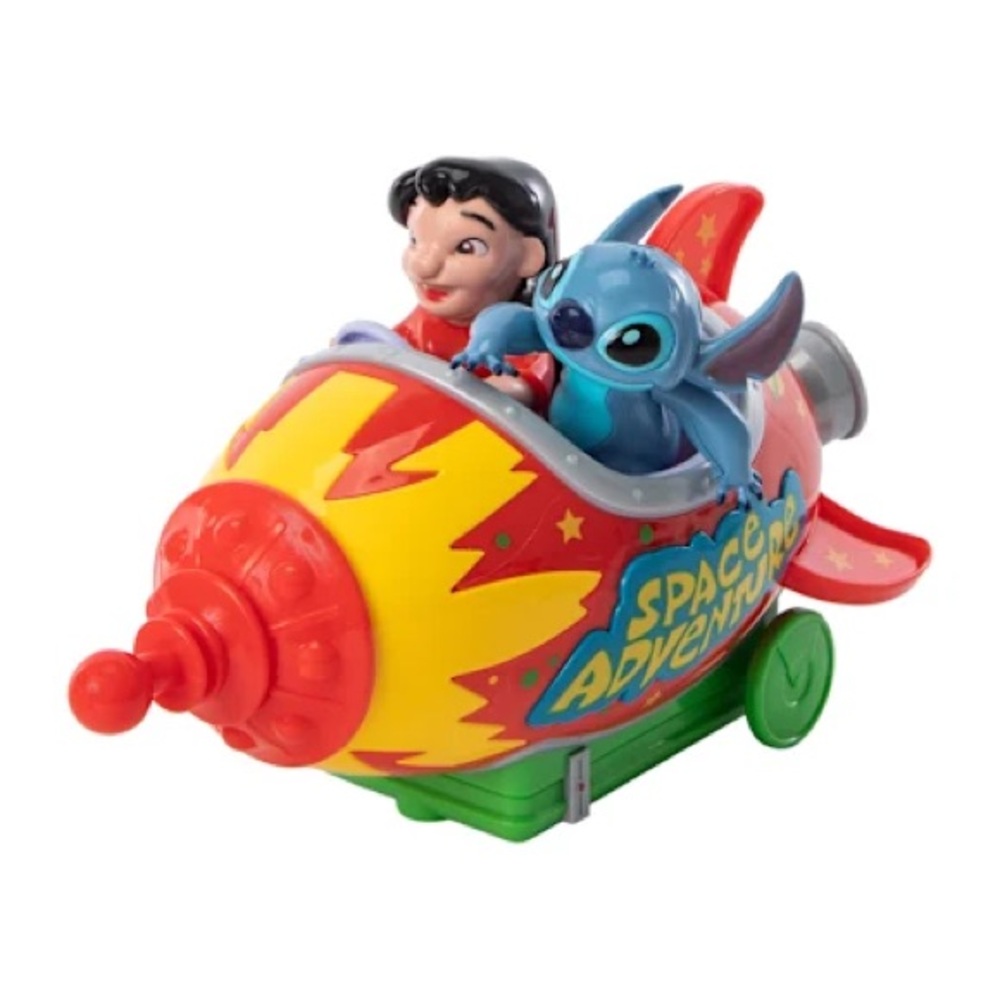 Disney Stitch Space Adventure Rocket RC Spaceship - Red and Yellow - Picture 4 of 6